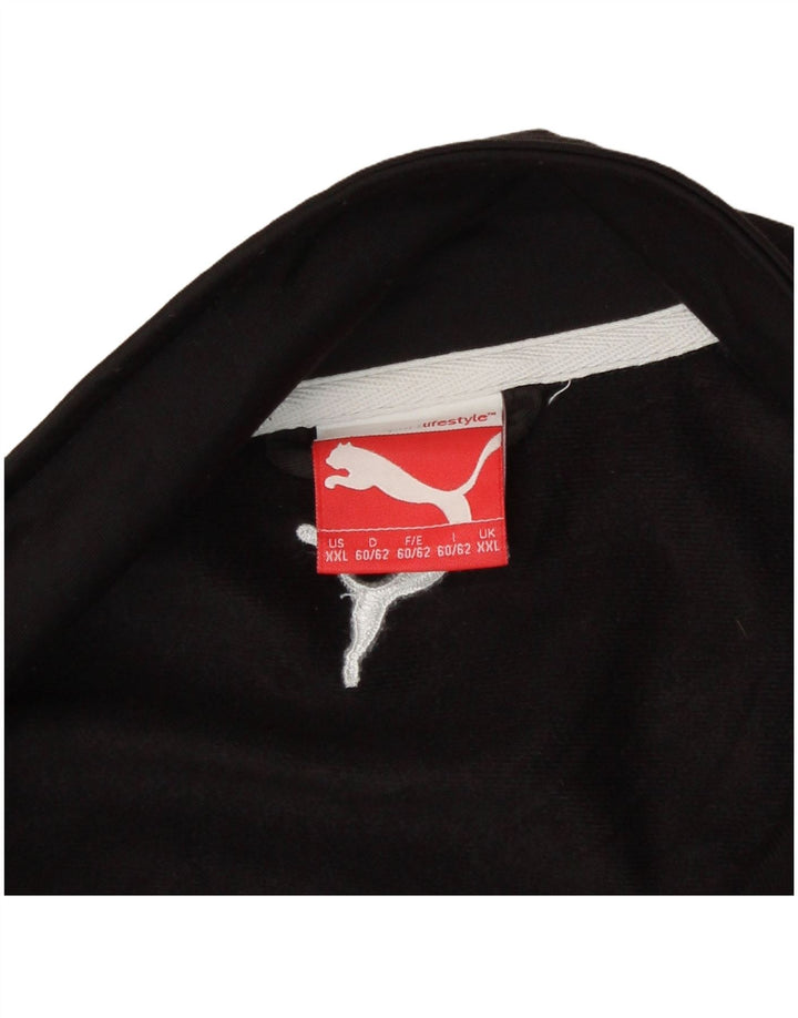 Puma Træningsdragt Topjakke til mænd 2XL Sort Colourblock Polyester