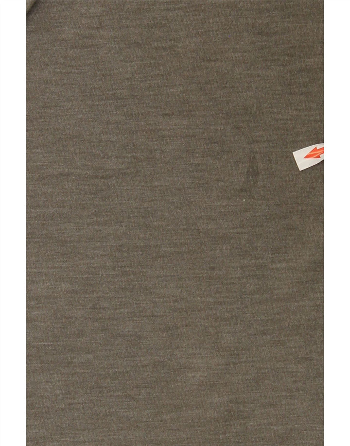 Adidas Herre Climalite T-Shirt Top Medium Grå Polyester
