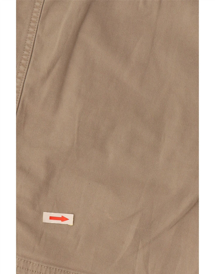 Benetton Dame Cargo Nederdel IT 42 Medium W30 Beige Bomuld