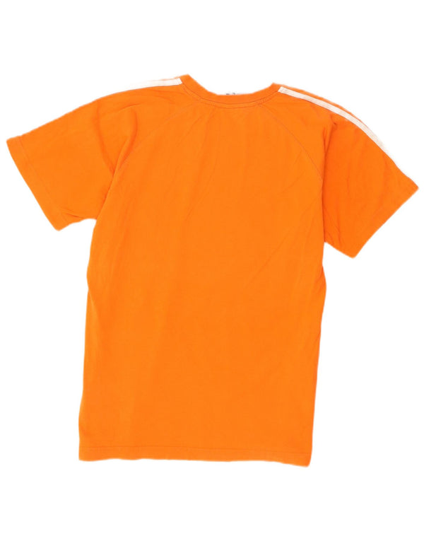Adidas Boys T-Shirt Top 15-16 år XL Orange Bomuld Sports
