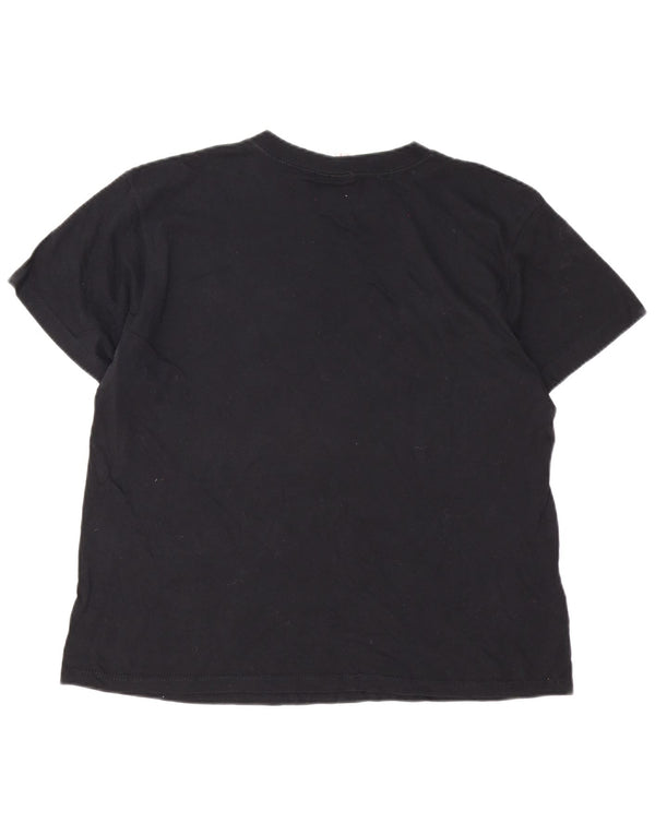Adidas Herre grafisk T-shirt Top Medium Sort Bomuld Sports