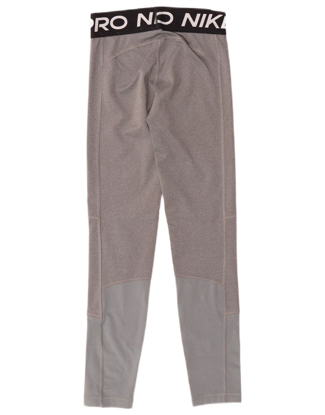 NIKE piger Dri Fit grafiske leggings 12-13 år stor grå farveblok