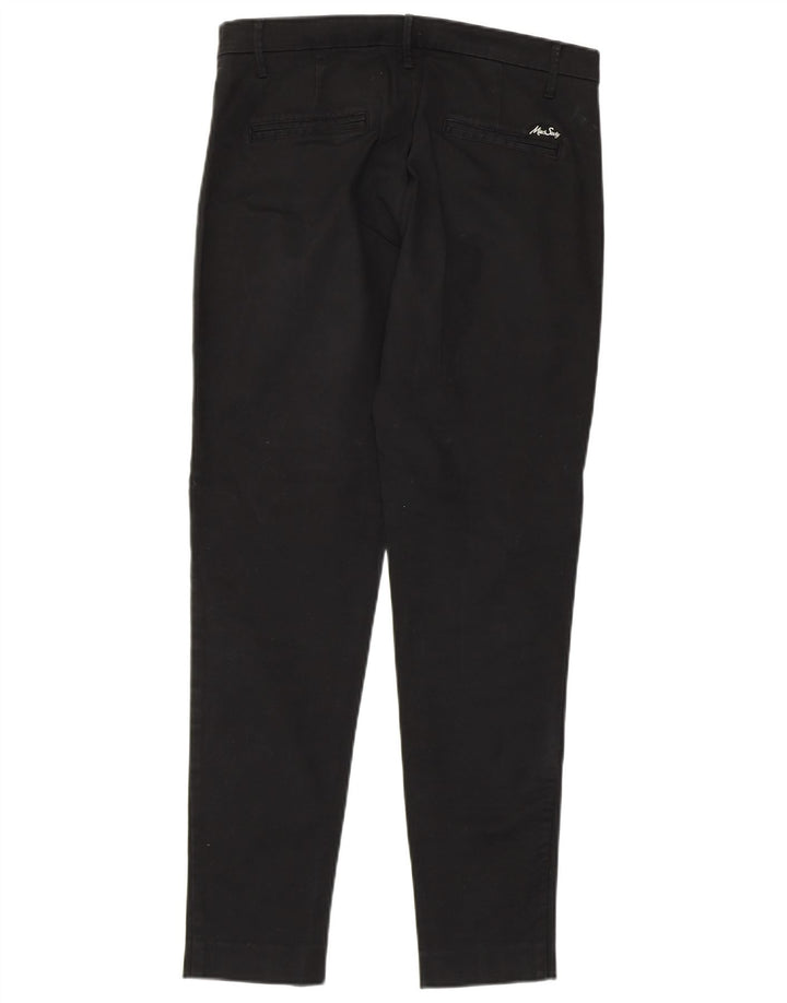 MISS SIXTY Dame Skinny Chino Bukser W26 L28 Sort Bomuld