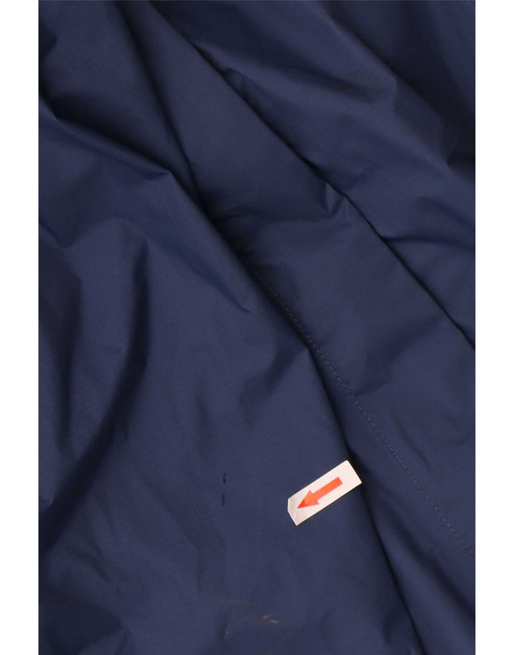 The North Face Regnjakke med hætte til kvinder UK 16 Large Navy Blue