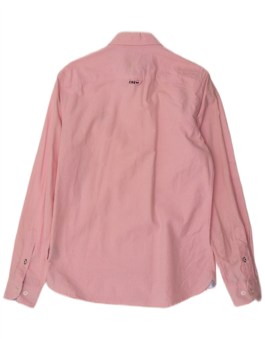 Crew Clothing Herre Slim Fit Shirt Lille Pink Bomuld