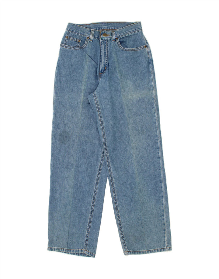 L.L.BEAN Womens Tapered Jeans US 6 Medium W26 L30 Blue Cotton Vintage L.L.Bean and Second-Hand L.L.Bean from Messina Hembry 