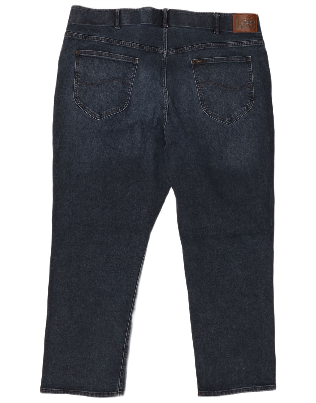 LEE Herre Relaxed Fit Straight Jeans W46 L30 Blå Bomuld