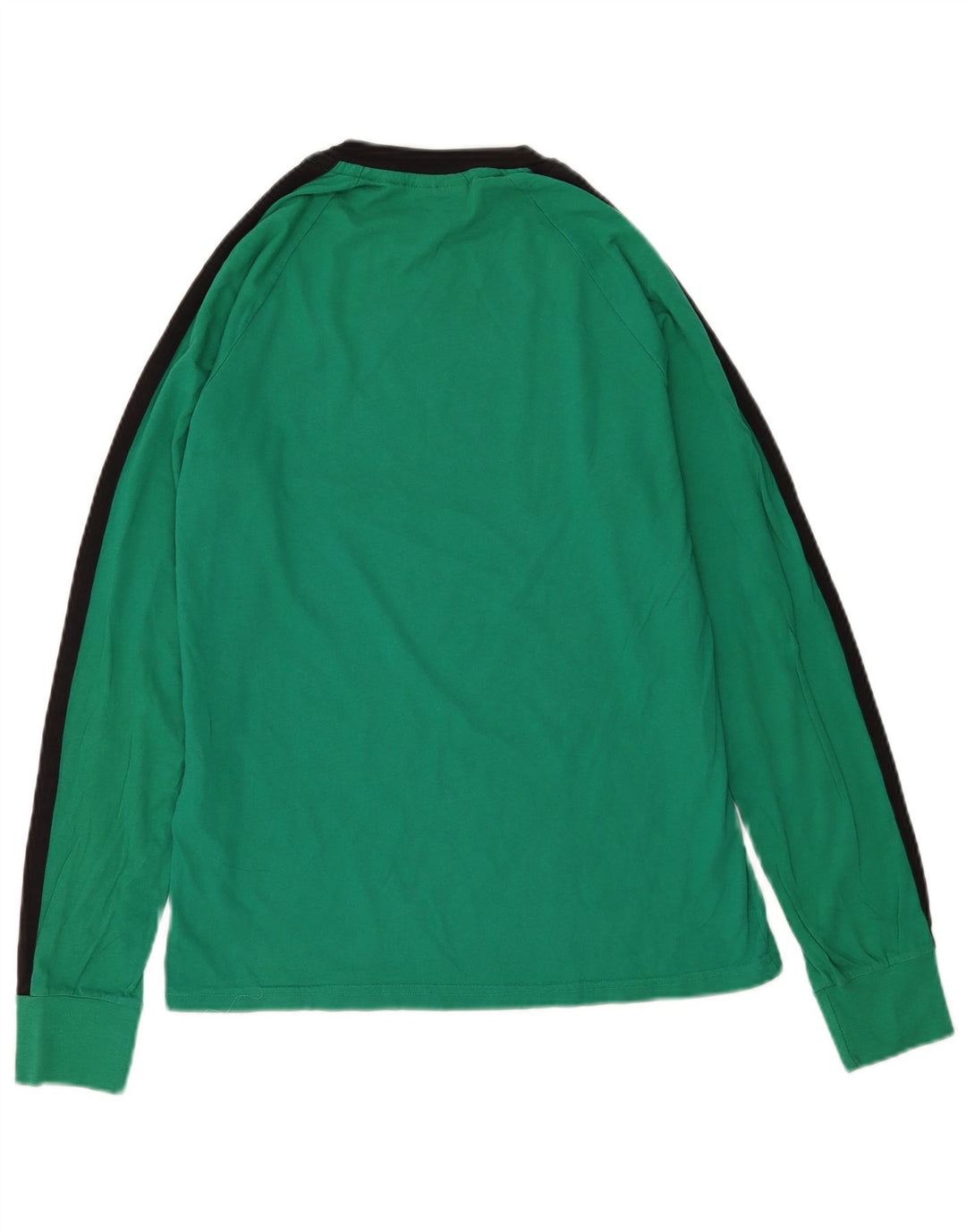 Converse Herre Top Langærmet Medium Grøn Colourblock Bomuld