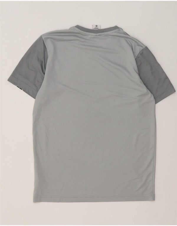 Nike grafisk T-shirt top mellem grå polyester til mænd