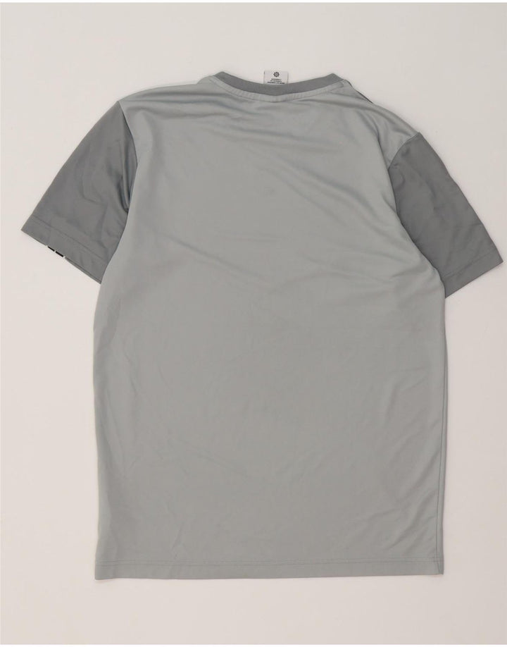 Nike grafisk T-shirt top mellem grå polyester til mænd