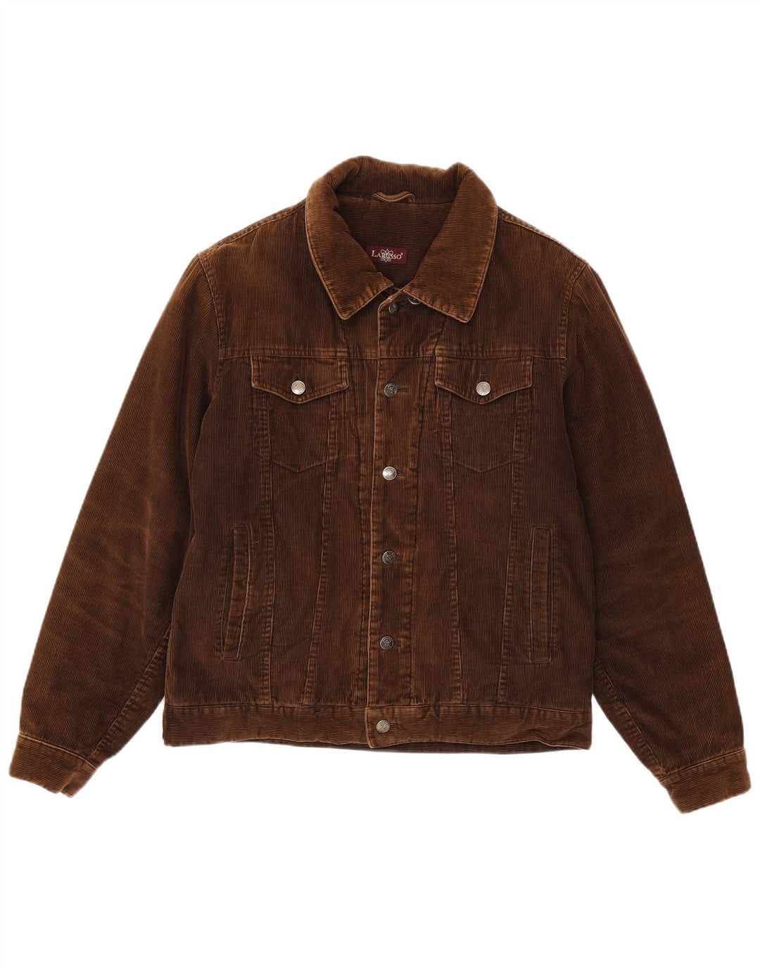 Larusso Herre Corduroy-jakke UK 38 Medium Brun Bomuld