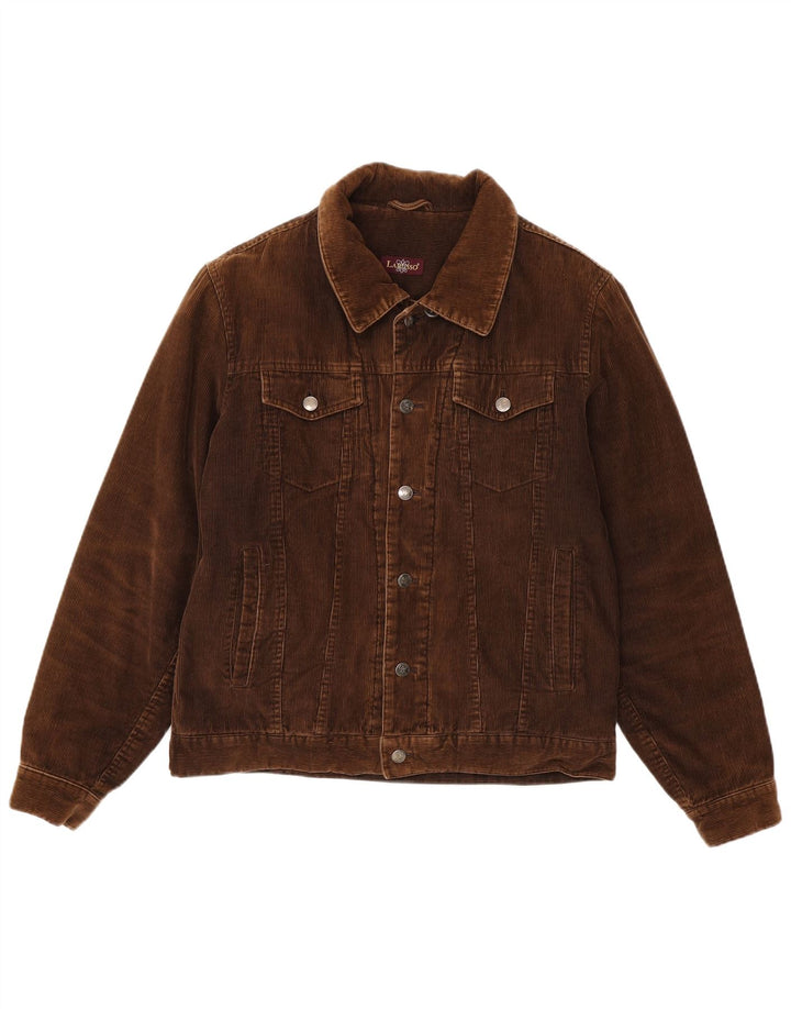 Larusso Herre Corduroy-jakke UK 38 Medium Brun Bomuld