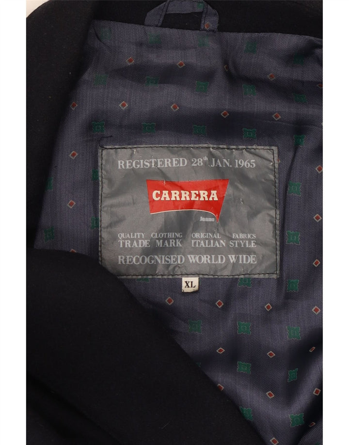 Carrera Herre 2-knaps blazerjakke UK 42 XL Marineblå Uld