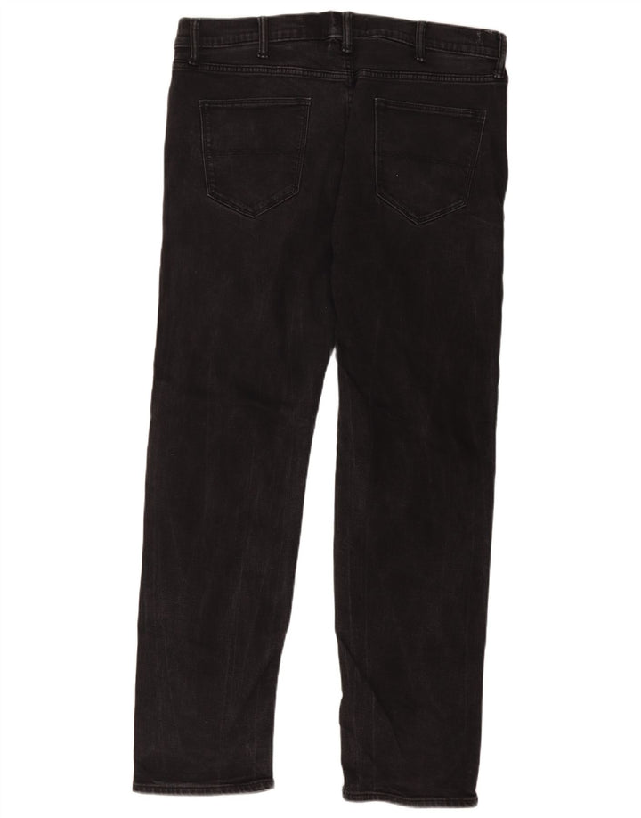 Marks & Spencer Straight Jeans til mænd W38 L33 Sort bomuld