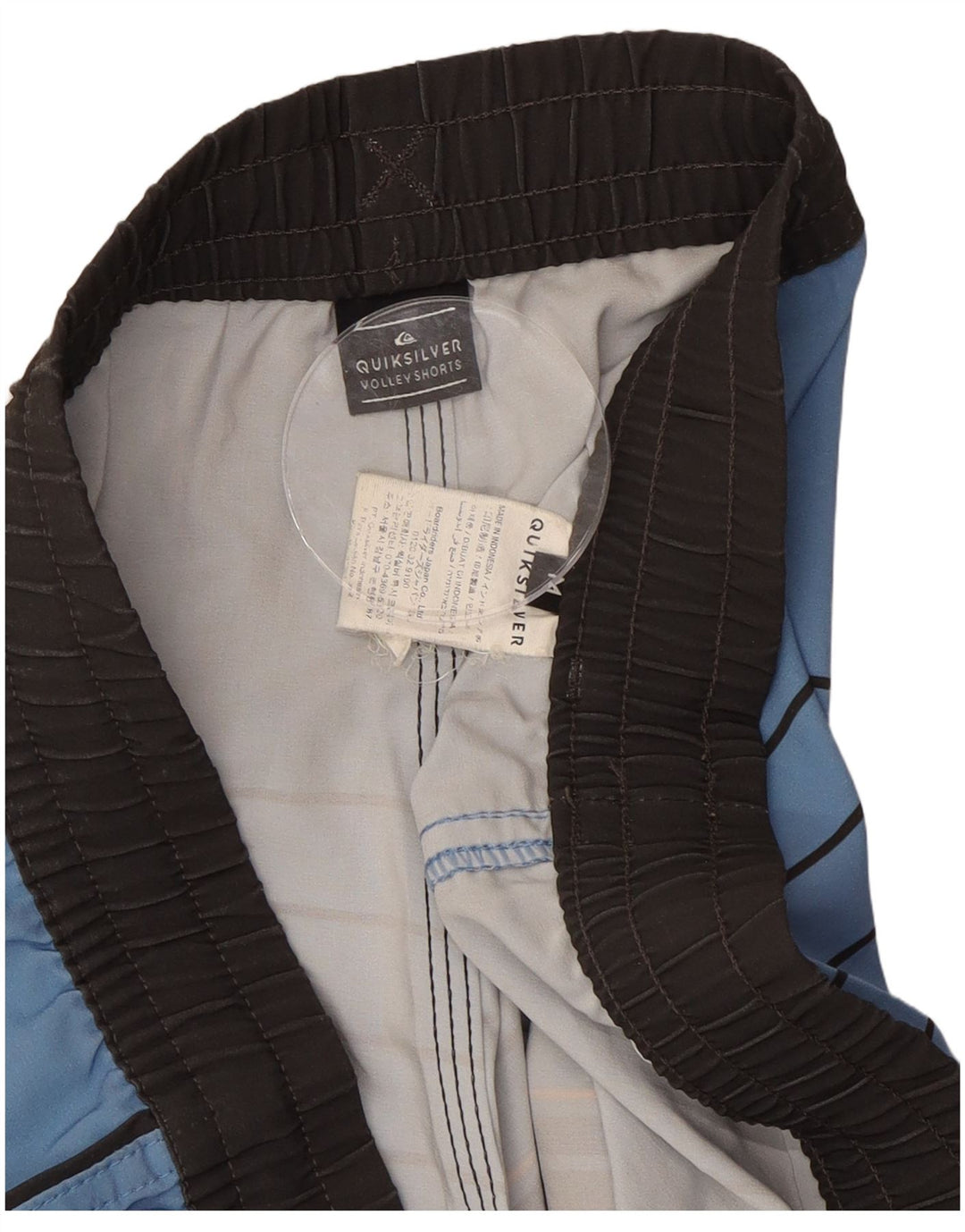 Quiksilver Badeshorts til mænd mellemblå stribet