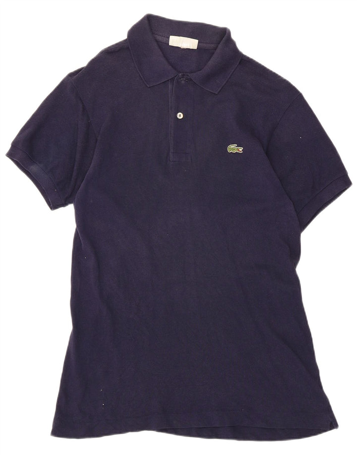 Lacoste herre poloshirt XS marineblå bomuld