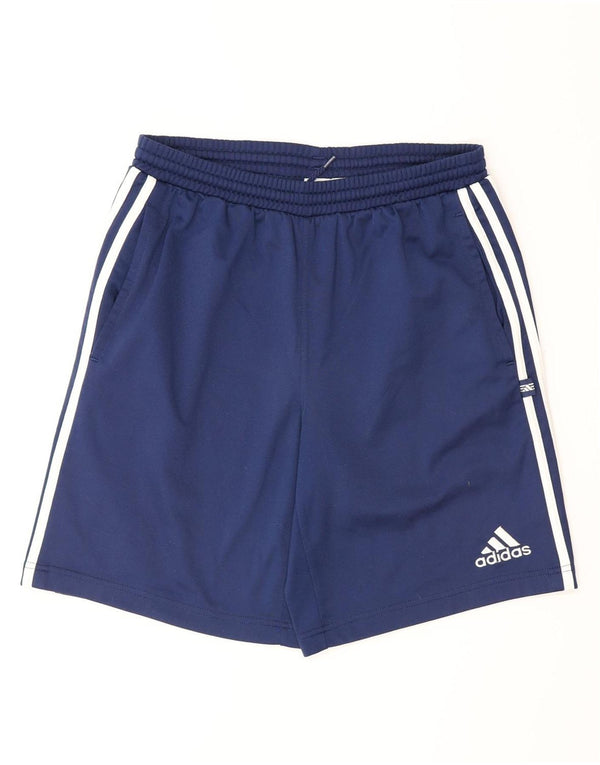 Adidas drenge sportsshorts 15-16 år marineblå polyester