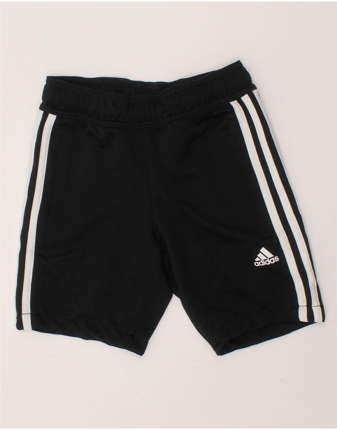 ADIDAS Boys Aeroready Sport Shorts 7-8 Years  Black Polyester Vintage Adidas and Second-Hand Adidas from Messina Hembry 