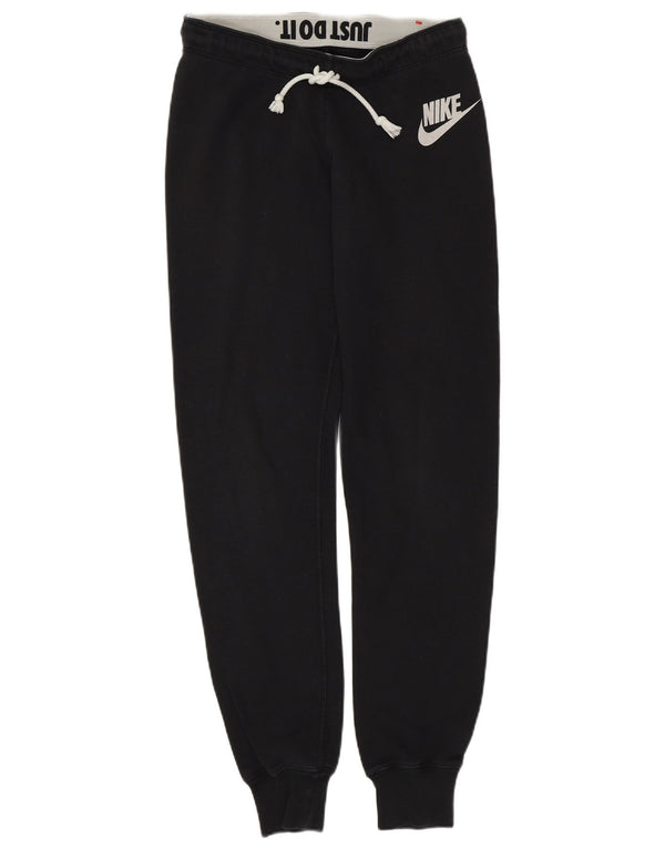 NIKE træningsdragt til kvinder Joggers UK 10 Small Black Bomuld