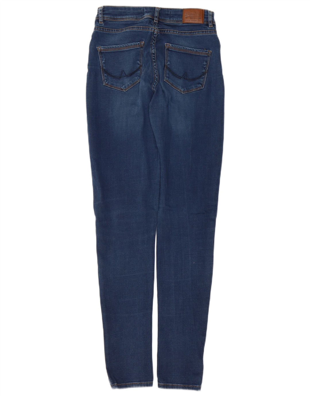SUPERDRY Sophia Skinny Jeans til kvinder W26 L32 blå bomuld