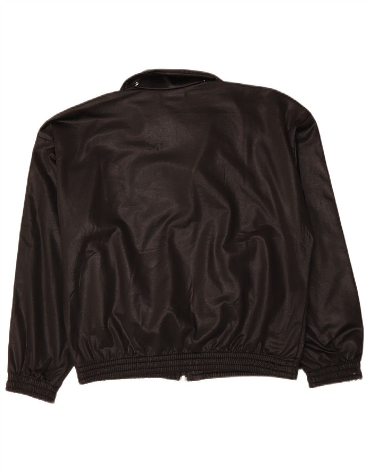 DIADORA Dame Oversized grafisk hel træningsdragt UK 10 Small Black