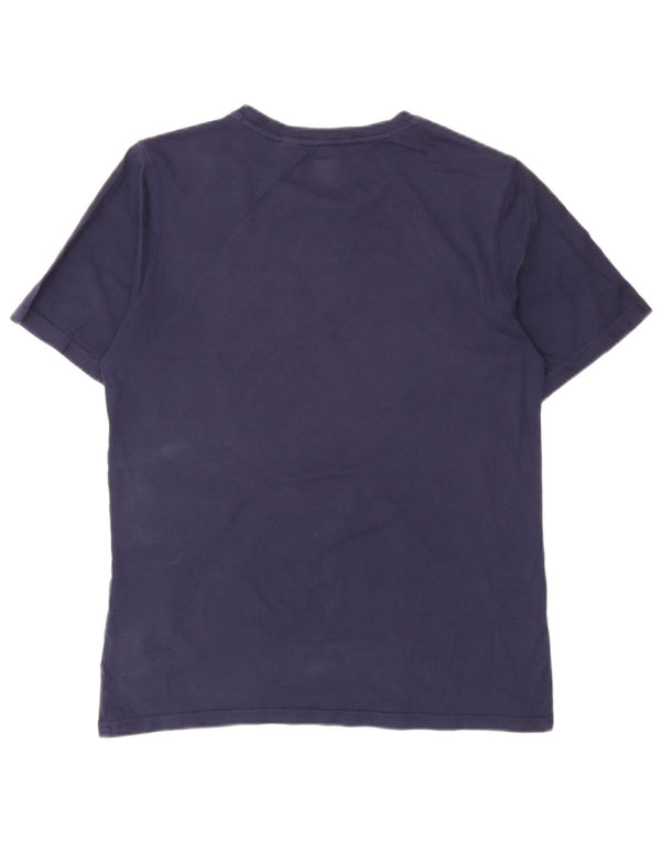 Timberland Boys T-Shirt Top 15-16 år Medium Navyblå Bomuld