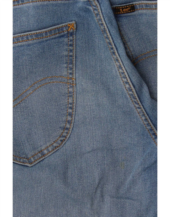 Lee Mens Brooklyn Straight Jeans W30 L32 Blå Bomuld