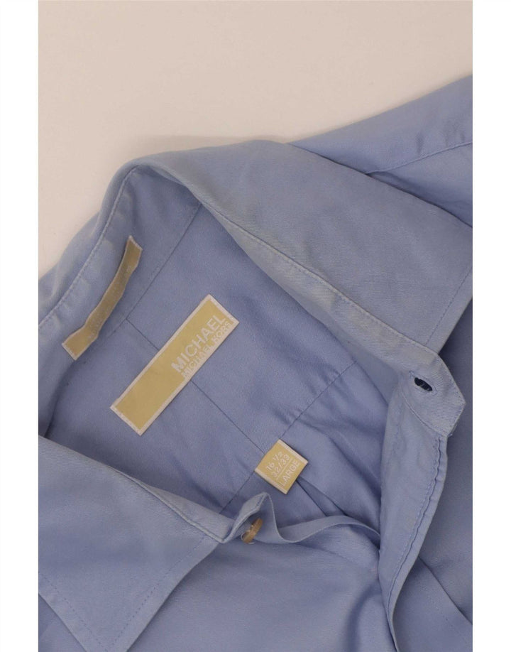 Michael Kors Herreskjorte str. 16 1/2 Large Blue Cotton
