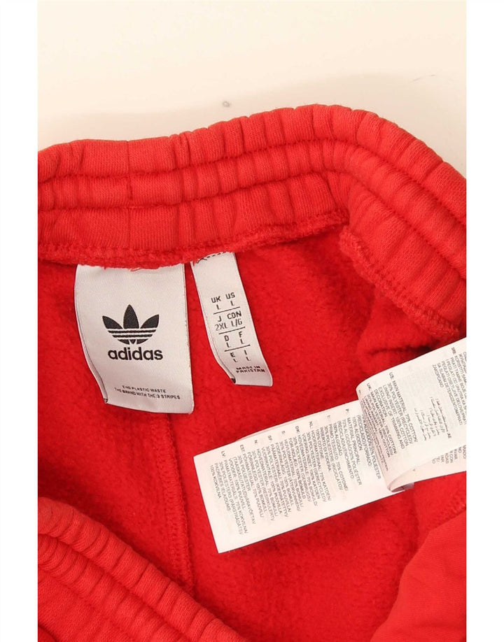 Adidas Sportsshorts til mænd store røde bomuld