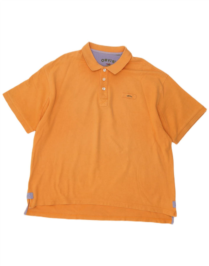 Orvis Polo Shirt til mænd 3XL Orange