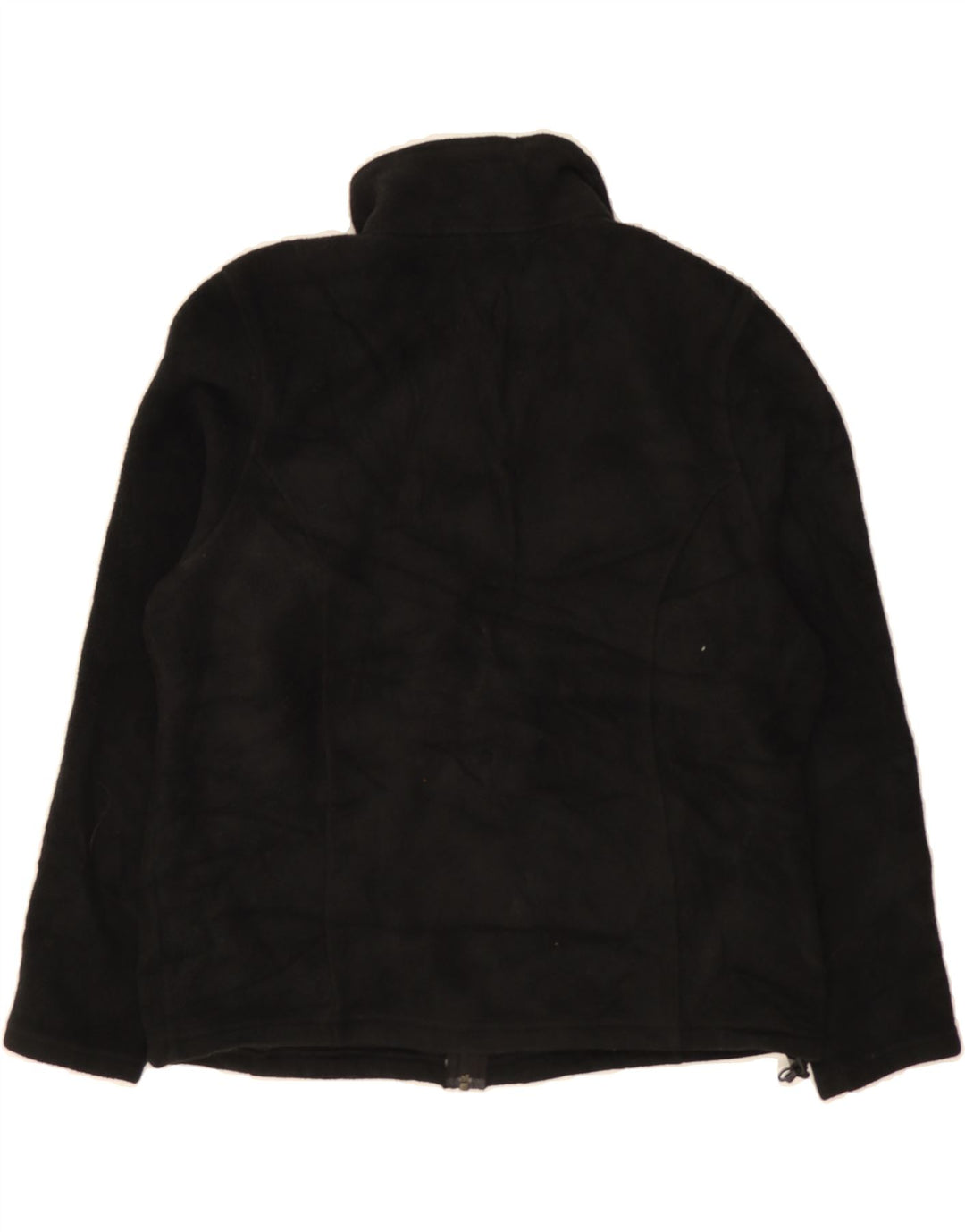 L.L.BEAN Womens Fleece Jacket UK 16 Large Black Polyester Vintage L.L.Bean and Second-Hand L.L.Bean from Messina Hembry 