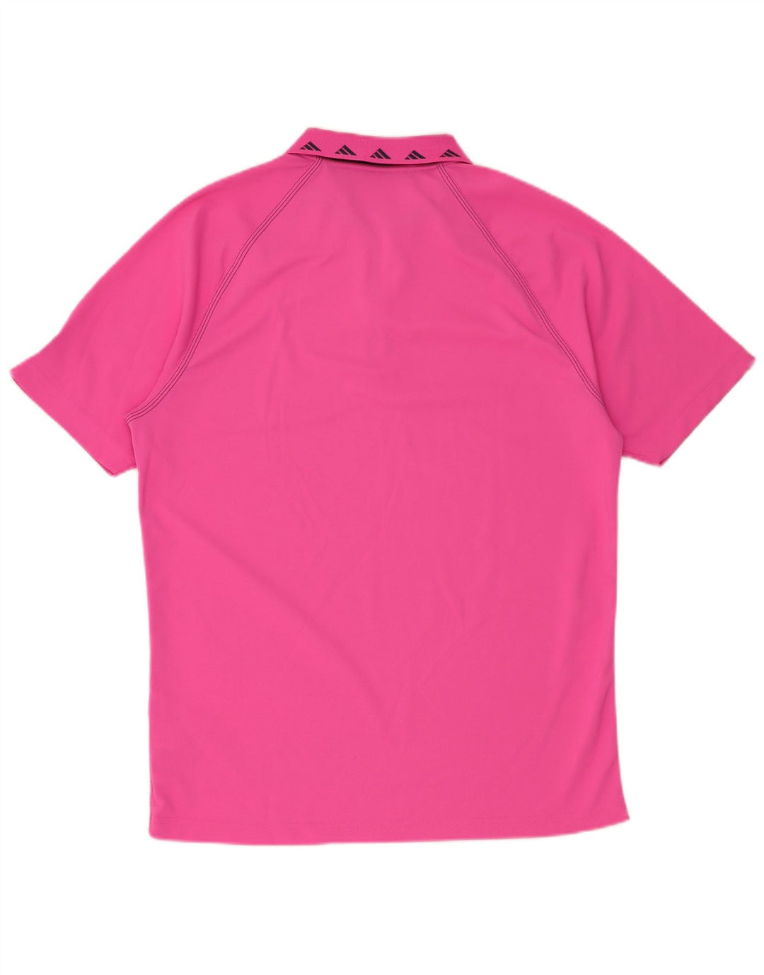 ADIDAS Mens Primegreen Polo Shirt Medium Pink Polyester