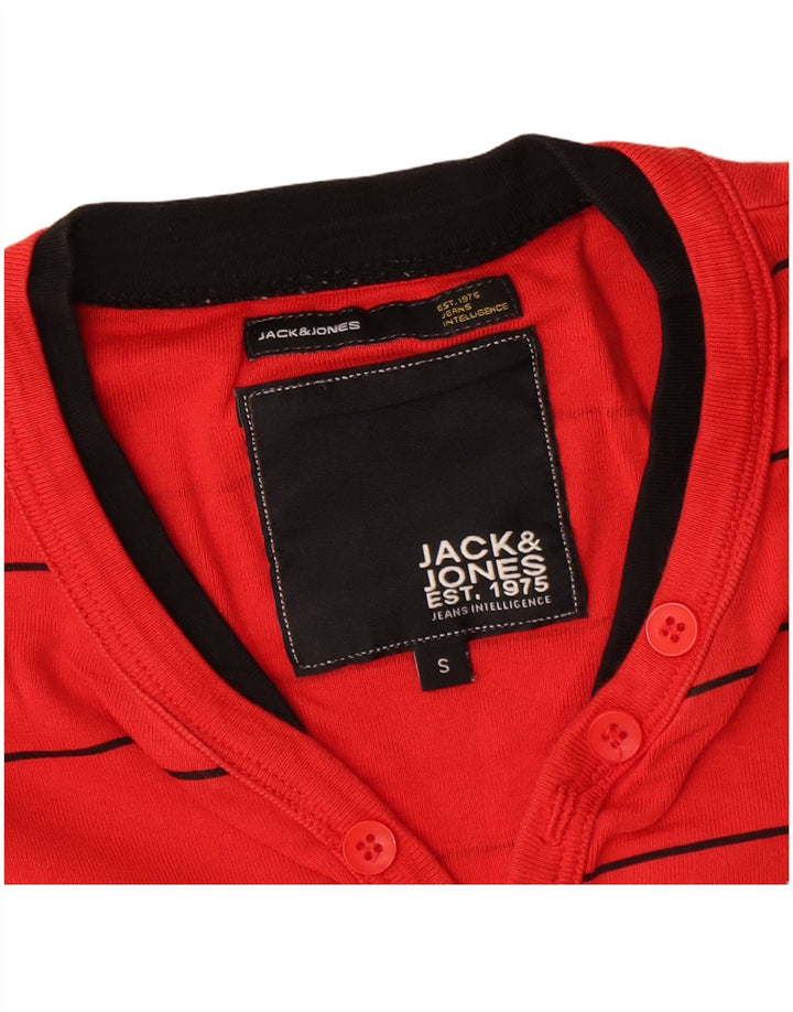Jack & Jones herre top langærmet lille rødstribet bomuld