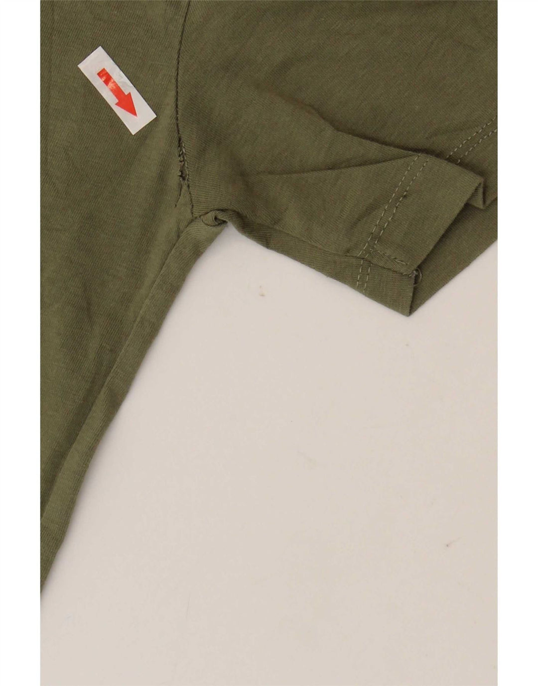 Zara Herre T-shirt Top Medium Khaki