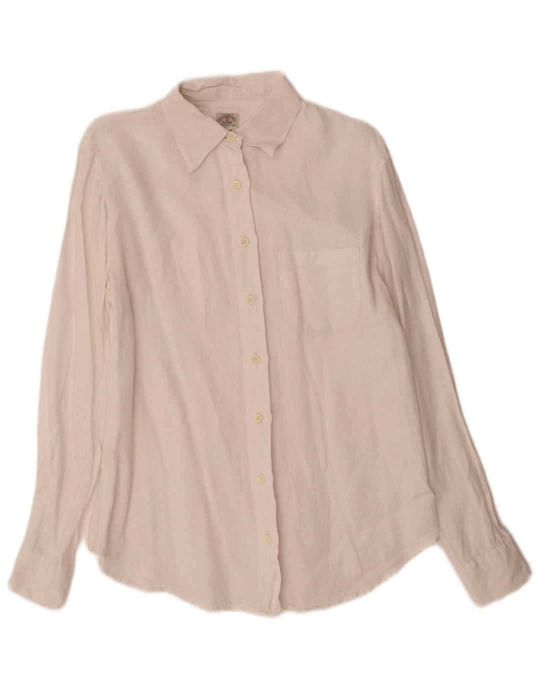 Armani Jeans Dame Oversized skjorte UK 10 Small White
