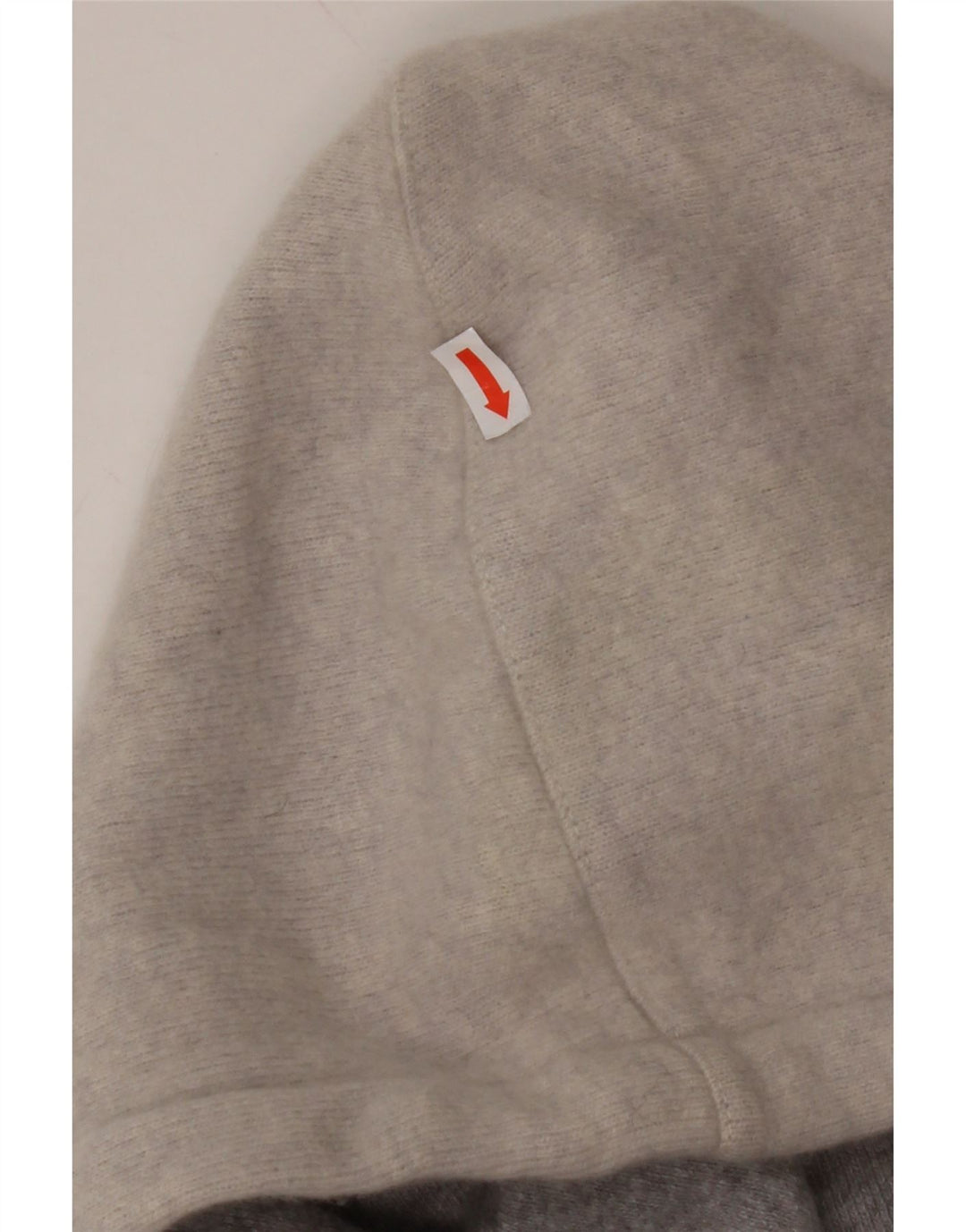 NORTH LANDS Womens Graphic Jumper Sweater UK 18 XL Grey Wool
