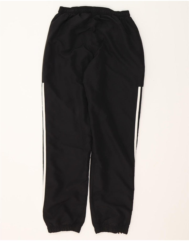 ADIDAS Mens Tracksuit Trousers Joggers Small Black Polyester