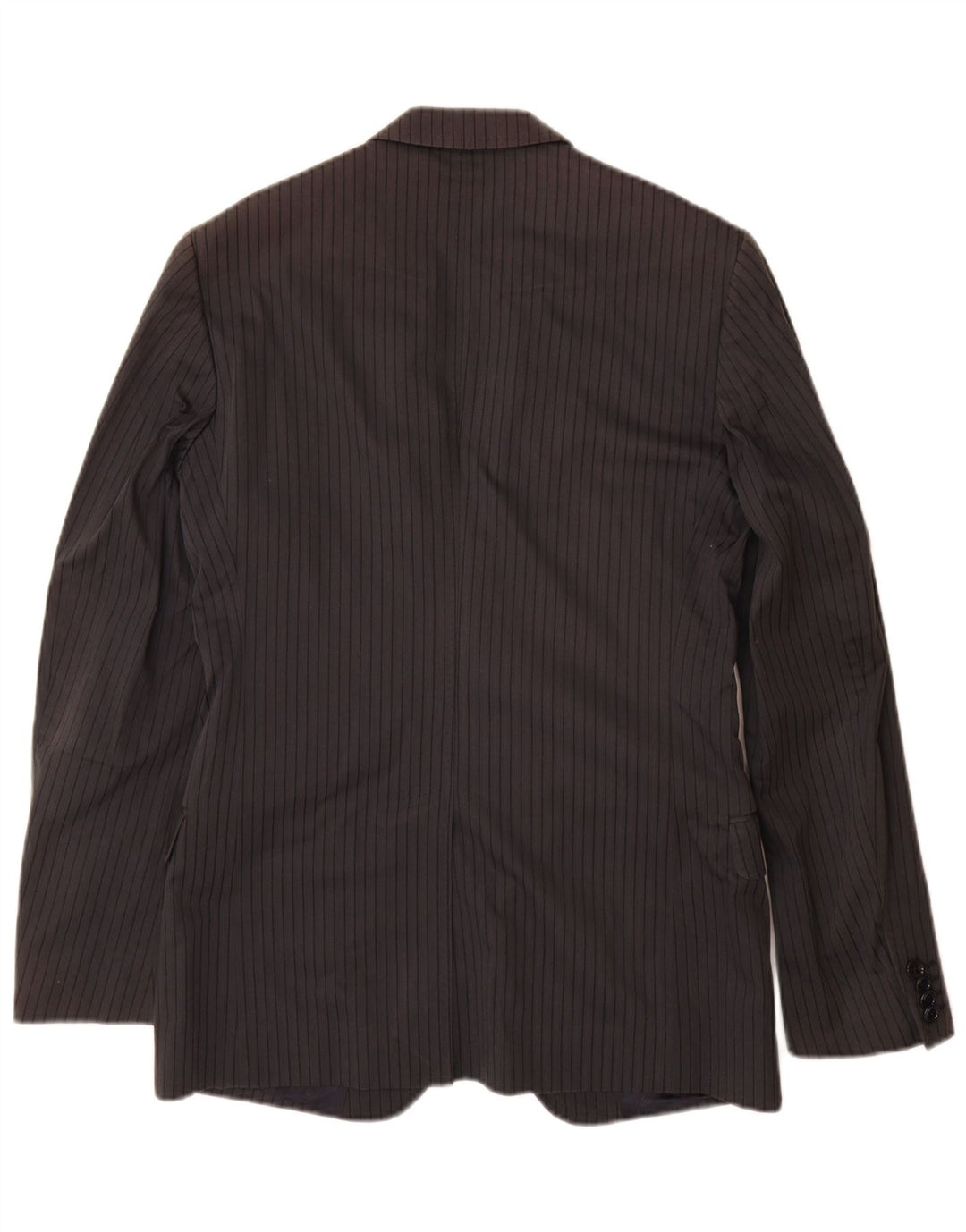 Dolce & Gabbana Herre Blazer Jacket IT 48 Medium Navy Blue Pinstripe