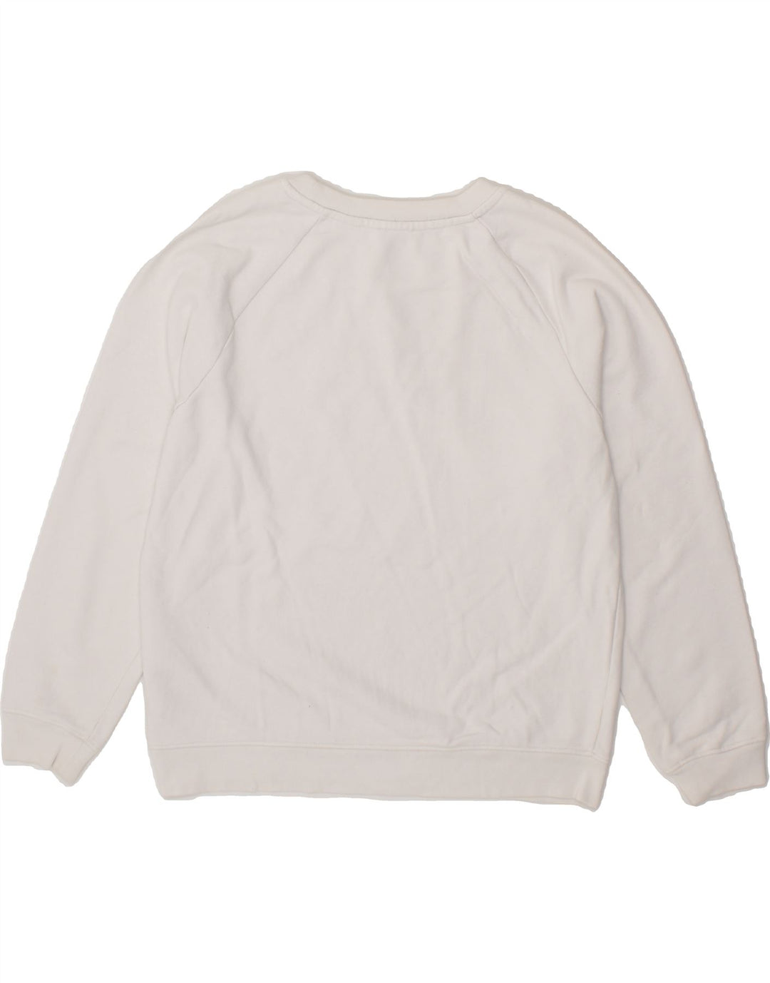 LEVI'S Womens Graphic Sweatshirt Jumper UK 6 XS White Cotton Vintage Levi's and Second-Hand Levi's from Messina Hembry 