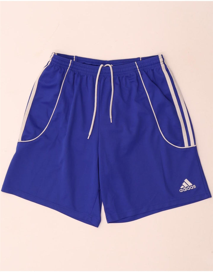 Adidas Herre Climalite Sportshorts Store Blå Polyester