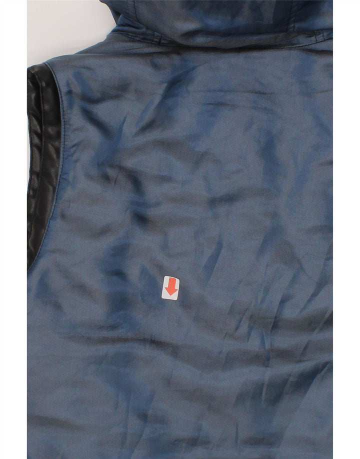 GIANFRANCO FERRE Boys Hooded Gilet 4-5 Years Blue Vintage Gianfranco Ferre and Second-Hand Gianfranco Ferre from Messina Hembry 