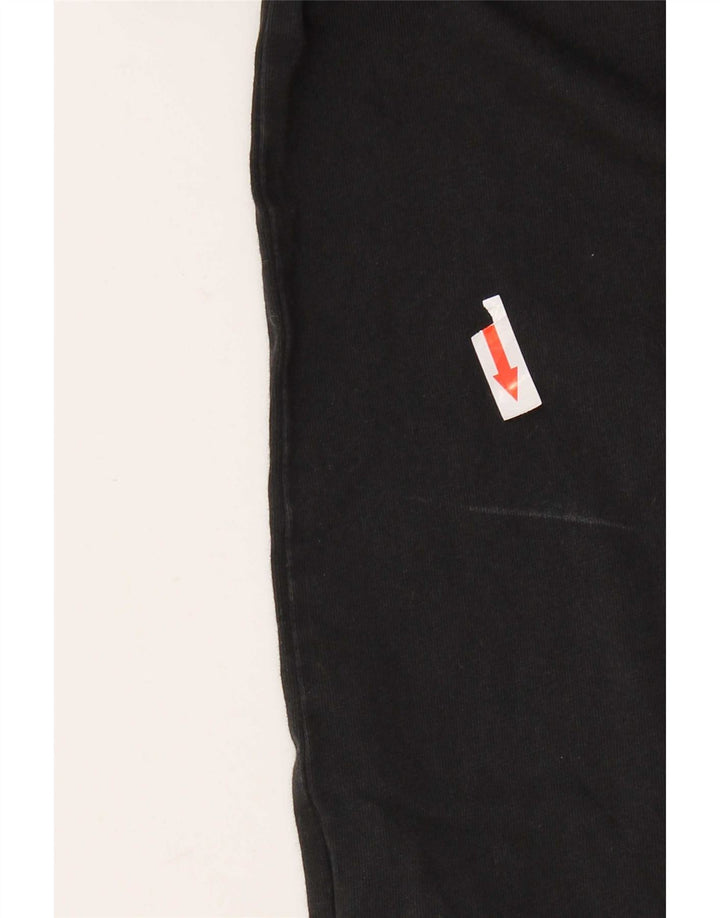 Adidas Herre grafisk T-shirt Top Medium Sort Bomuld