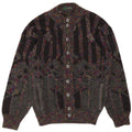 Tris Line Herre Cardigan Sweater IT 50 Medium Flerfarvet geometrisk uld