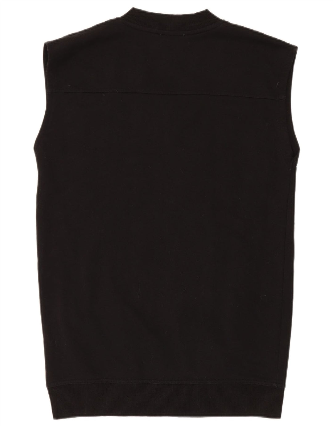 ZARA Dame Ærmeløs Jumper Dress UK 10 Small Black