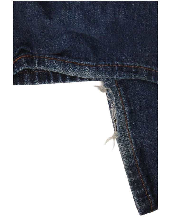 LEVI'S Slim Jeans til mænd W40 L32 Marineblå bomuld