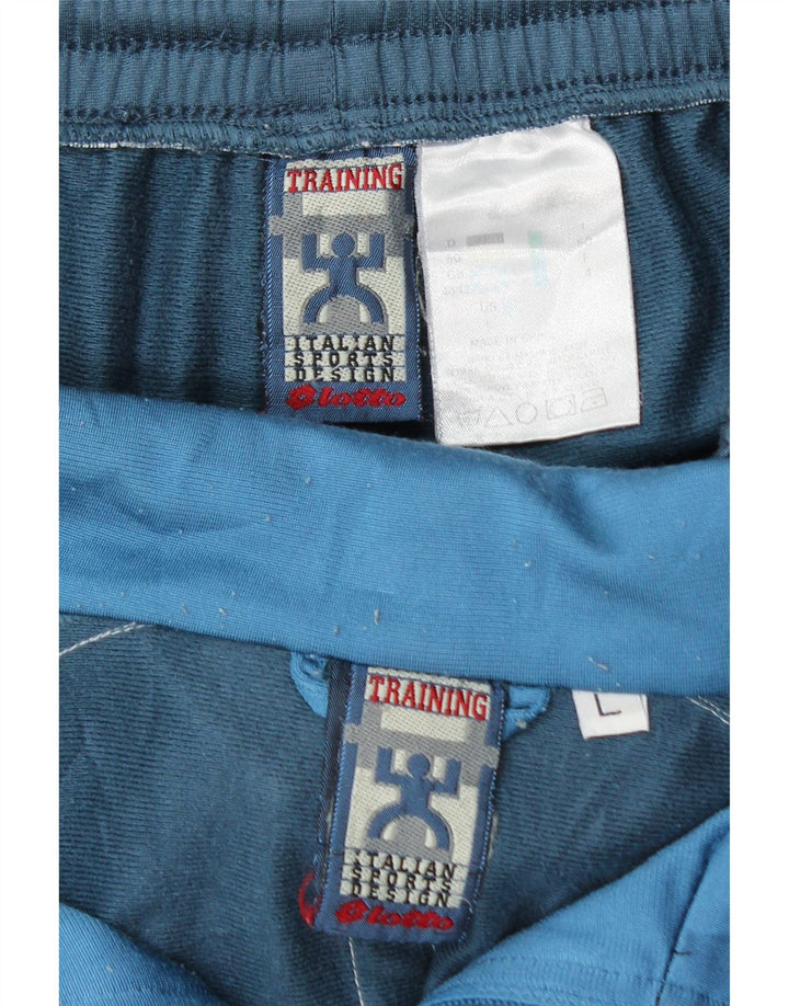 Lotto Hel træningsdragt til mænd Large Blue Colourblock Polyester