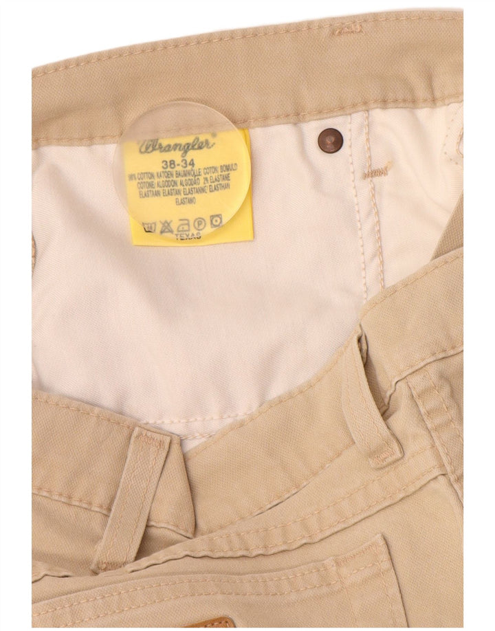 WRANGLER Herre Texas Casual Bukser W38 L32 Beige Bomuld