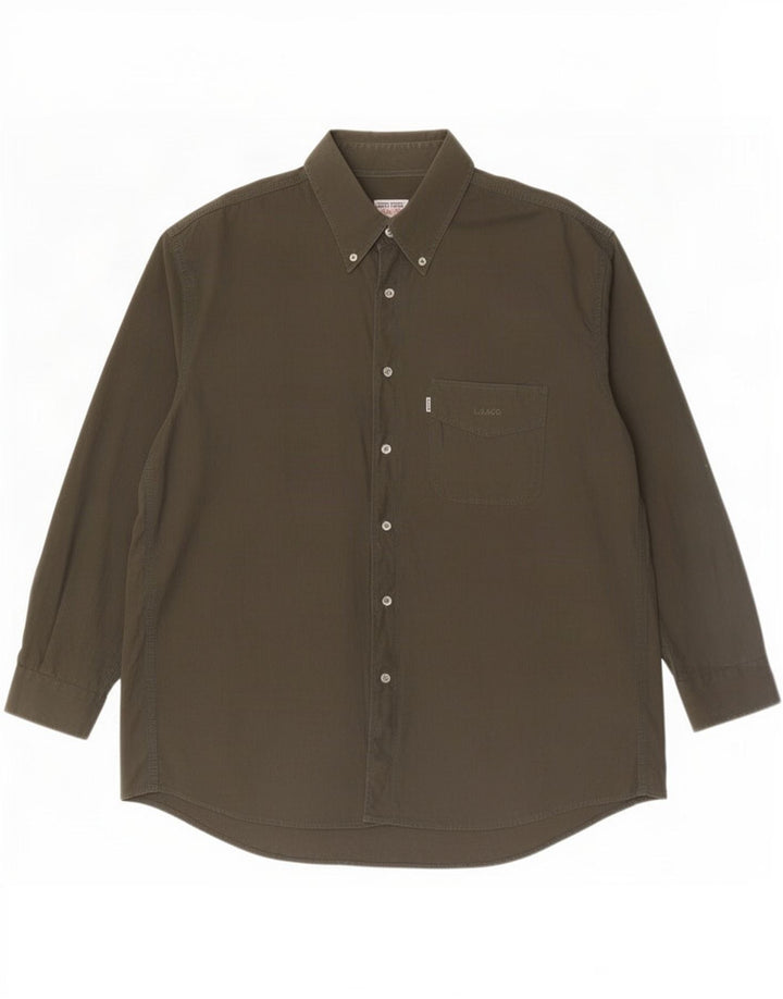 Levi's Herreskjorte XL Khaki Bomuld