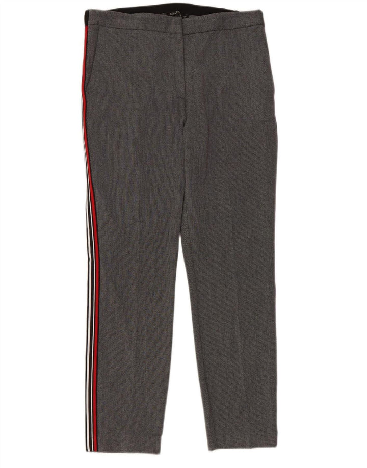 Zara Lige Chinobukser Large W30 L27 Grå polyester