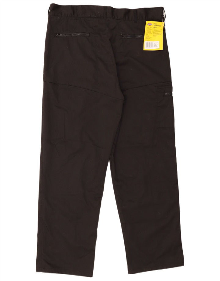 Dickies Herre Straight Cargo Bukser W40 L30 Sort Polyester